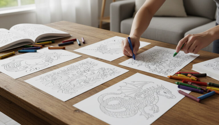 Dibujos para Imprimir y Colorear – Gratis Animales Unicornios y Más