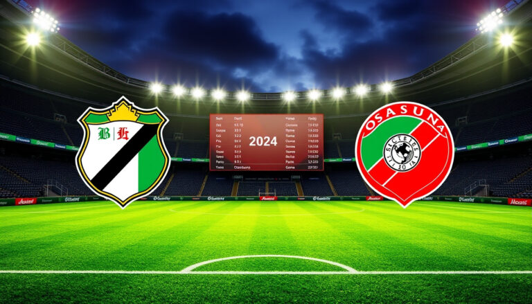 Estadísticas de Betis Contra Osasuna – Historial Completo y Análisis 2024