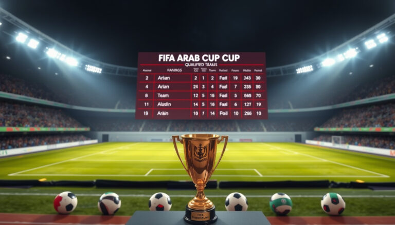 Posiciones de Copa Árabe de la FIFA – Tabla Actual y Clasificados