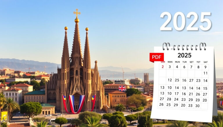 Calendario festivos Barcelona 2025: fechas, puentes y PDF
